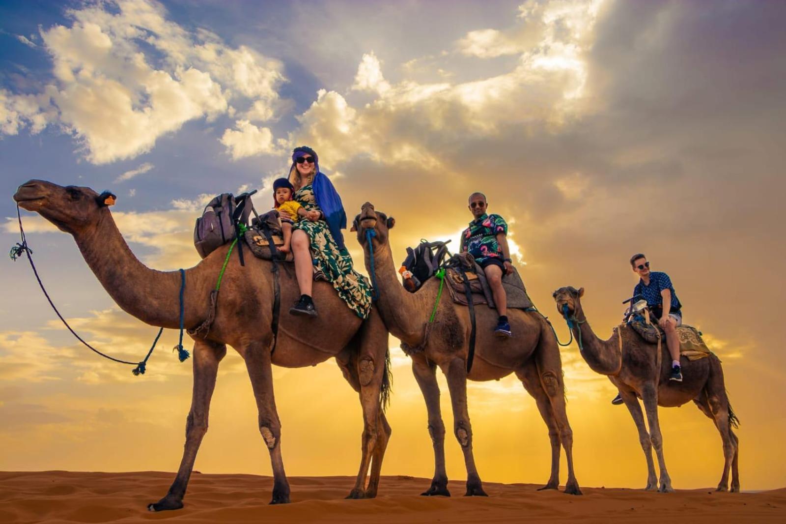 Merzouga Camel Trekking Camp Dış mekan fotoğraf